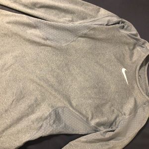 Grey Women’s Dry Fit Nike Long Sleeve